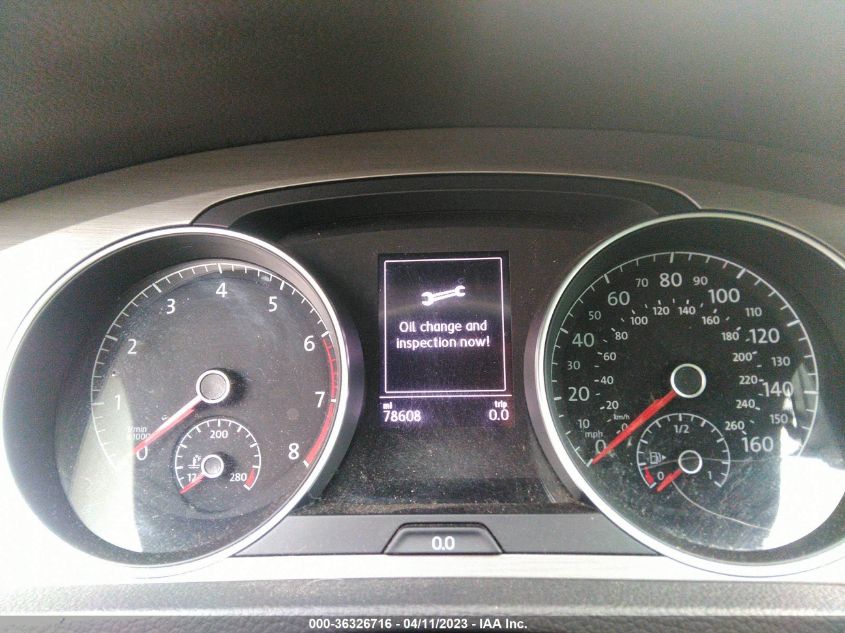 2017 VOLKSWAGEN GOLF WOLFSBURG EDITION - 3VW217AU2HM008316