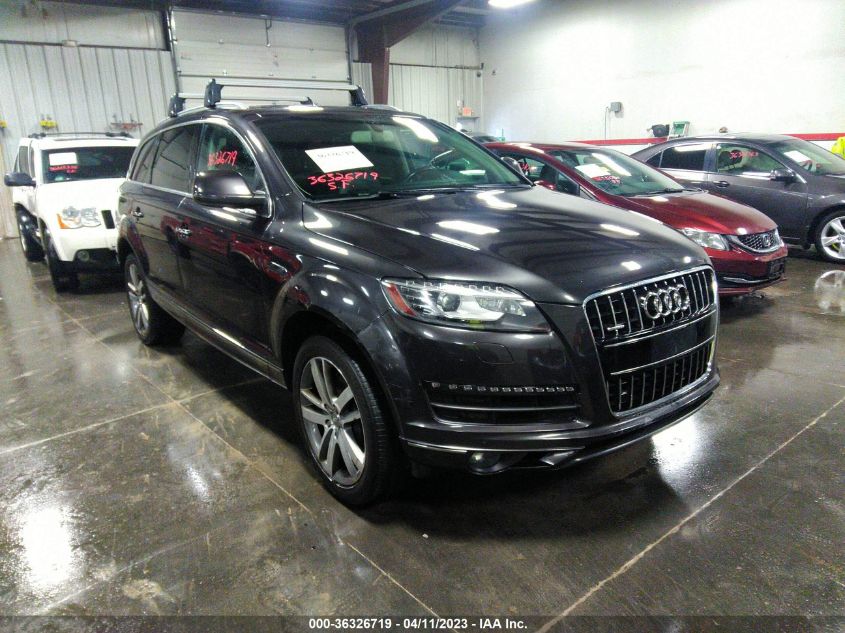 2013 AUDI Q7 3.0T PREMIUM PLUS - WA1LGAFE8DD015131