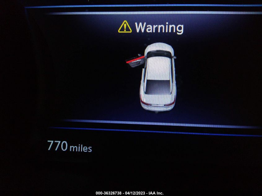 2023 NISSAN MAXIMA SR - 1N4AA6EV8PC506487