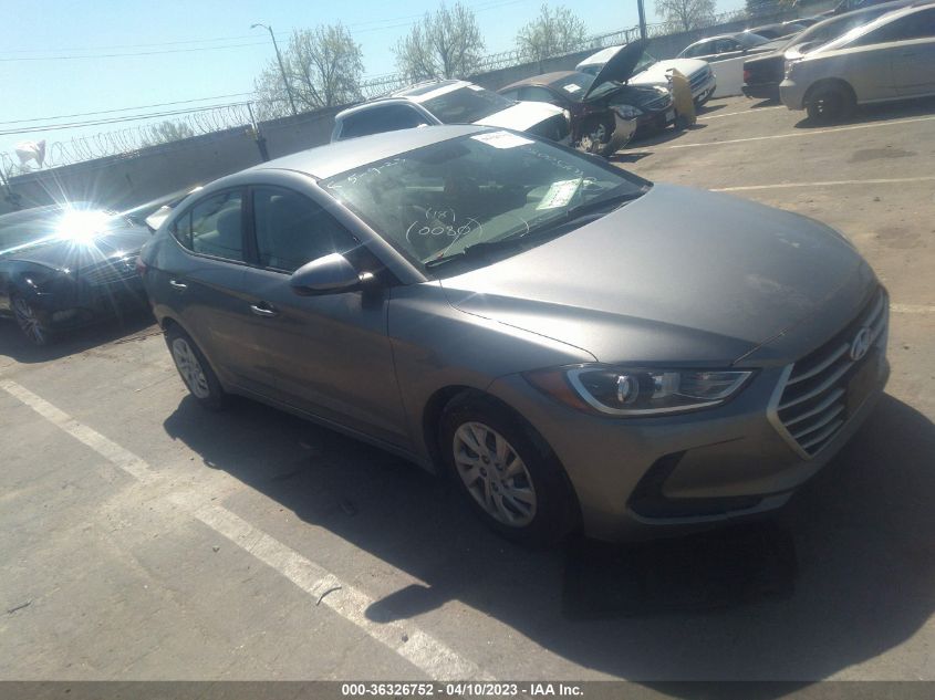 2018 HYUNDAI ELANTRA SE - KMHD74LF0JU450080