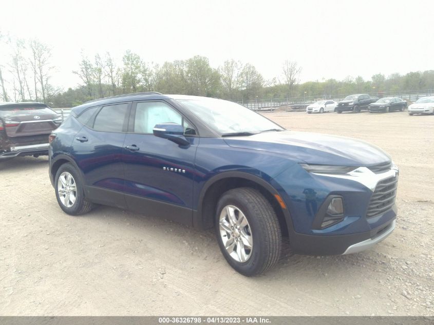 2022 CHEVROLET BLAZER LT - 3GNKBHR41NS236977