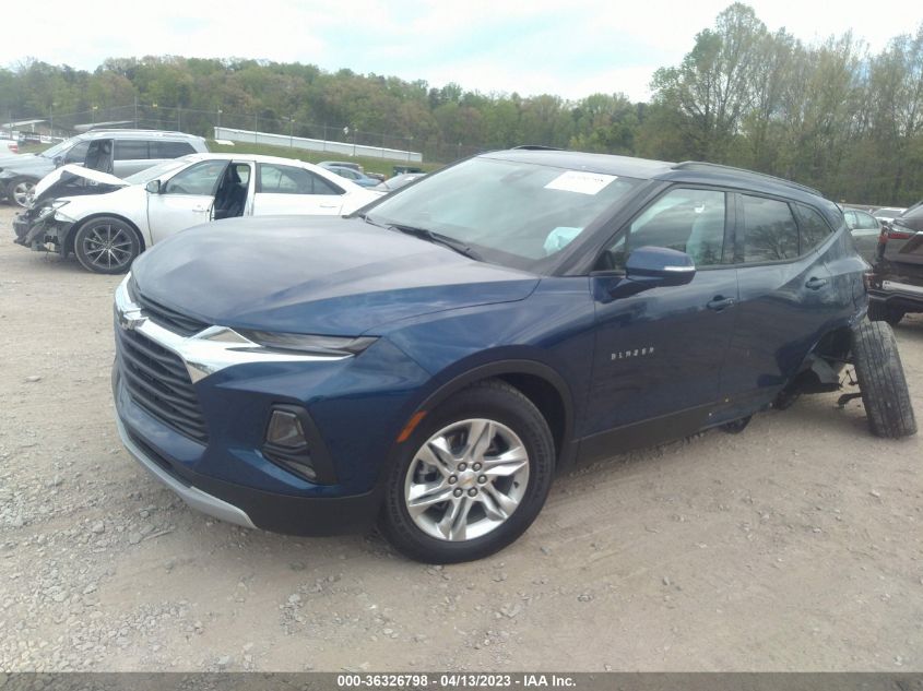2022 CHEVROLET BLAZER LT - 3GNKBHR41NS236977