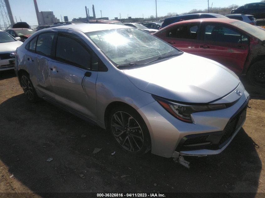 2020 TOYOTA COROLLA SE/NIGHTSHADE - JTDS4RCEXLJ015807