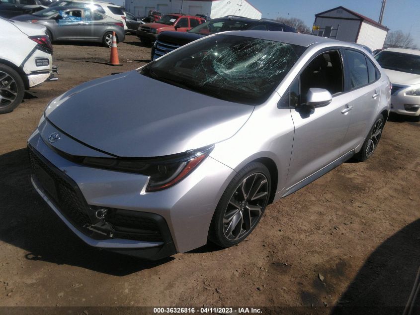 2020 TOYOTA COROLLA SE/NIGHTSHADE - JTDS4RCEXLJ015807