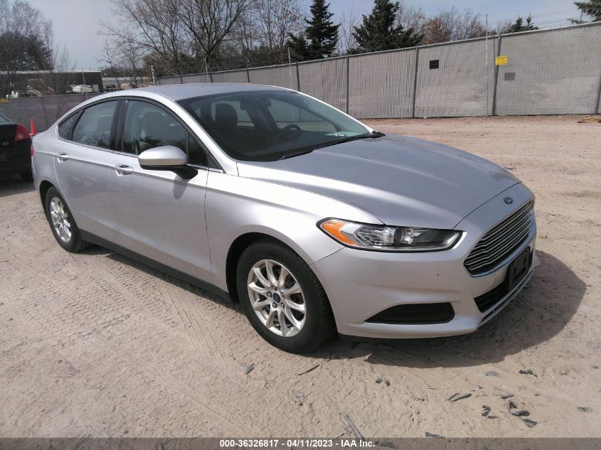 2015 FORD FUSION S - 3FA6P0G7XFR215411