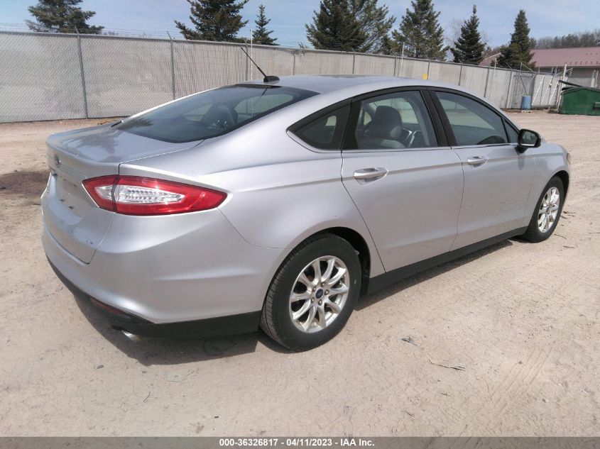 2015 FORD FUSION S - 3FA6P0G7XFR215411