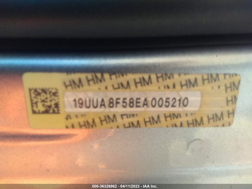 2014 ACURA TL TECH - 19UUA8F58EA005210