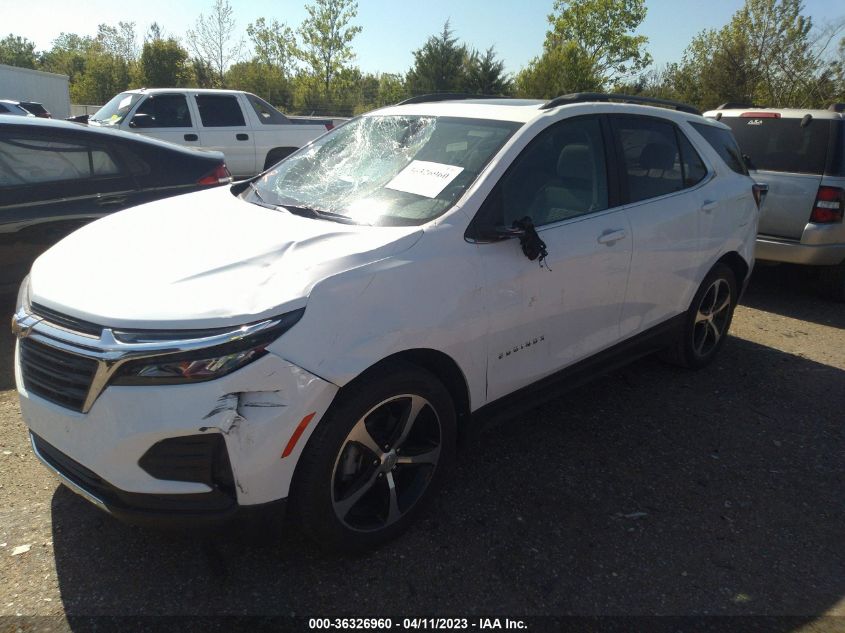 2022 CHEVROLET EQUINOX LT - 3GNAXKEV6NS104564