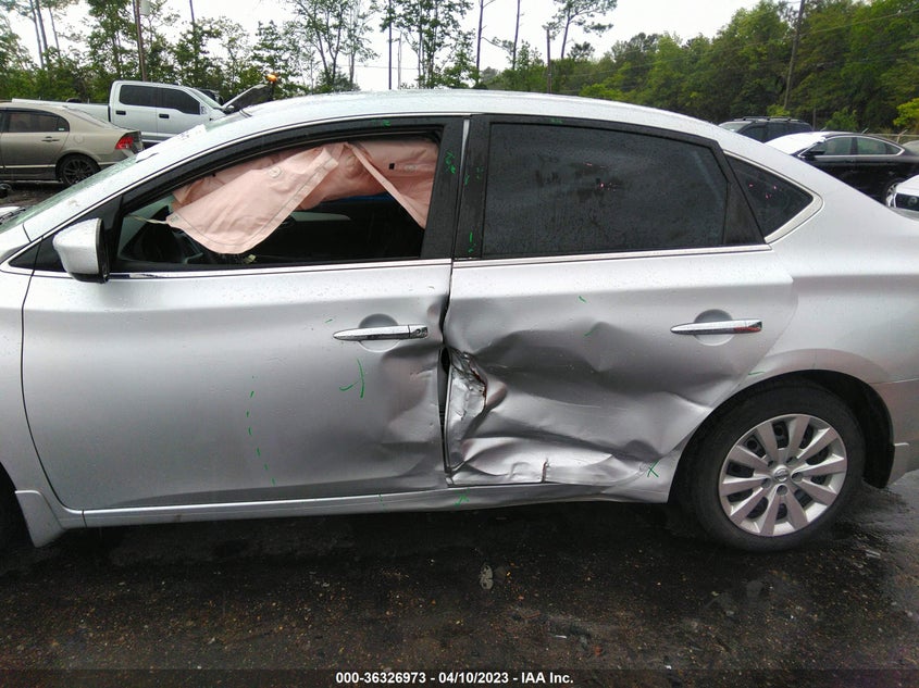 VIN 3N1AB7APXKY279651 2019 NISSAN SENTRA S