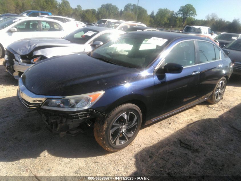 2017 HONDA ACCORD SEDAN LX - 1HGCR2F33HA167489