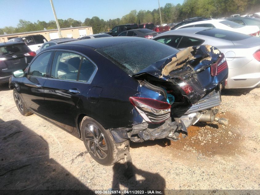 2017 HONDA ACCORD SEDAN LX - 1HGCR2F33HA167489
