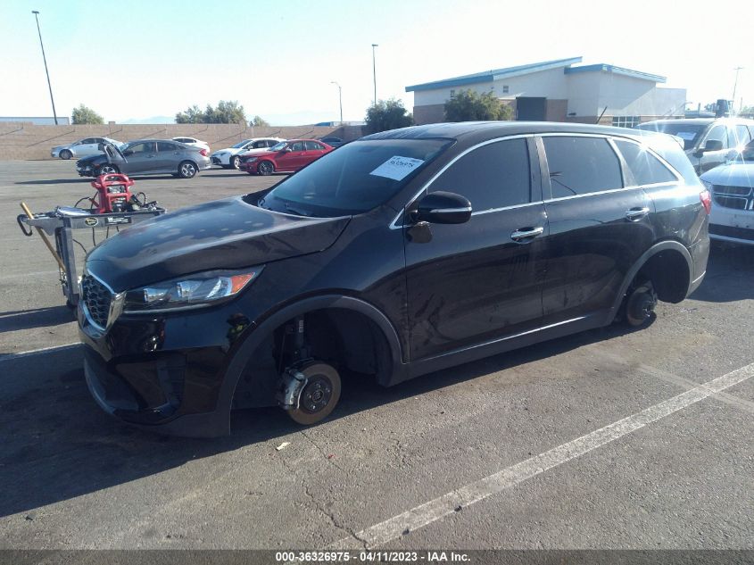 2019 KIA SORENTO LX - 5XYPG4A33KG464830