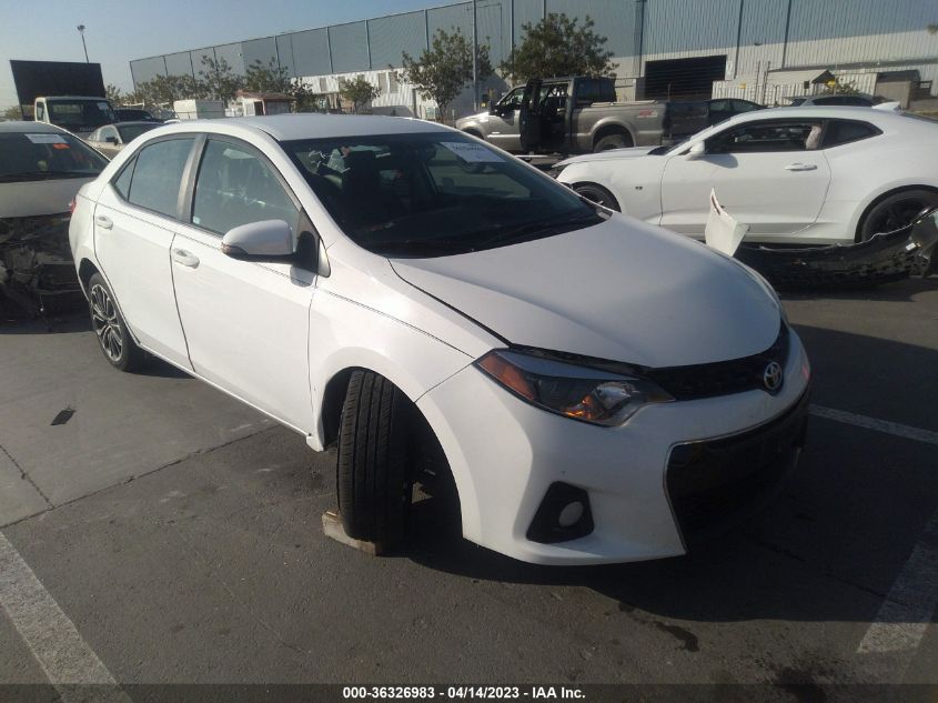 2015 TOYOTA COROLLA L/LE/S/S PLUS/LE PLUS - 2T1BURHE7FC378140