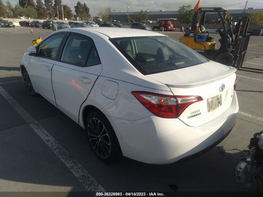 2015 TOYOTA COROLLA L/LE/S/S PLUS/LE PLUS - 2T1BURHE7FC378140