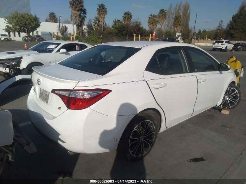 2015 TOYOTA COROLLA L/LE/S/S PLUS/LE PLUS - 2T1BURHE7FC378140