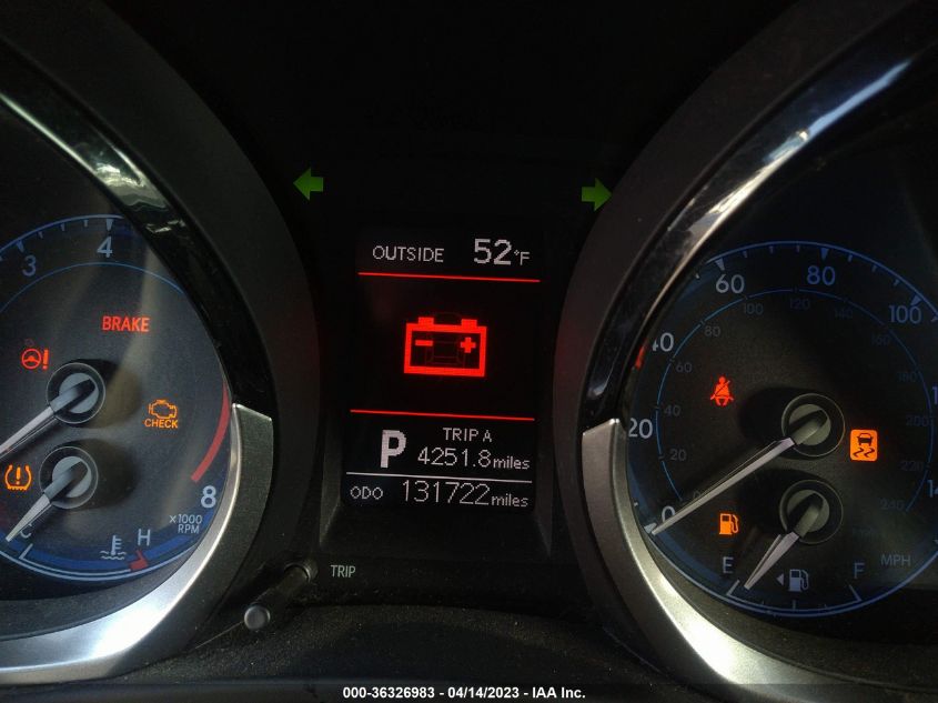 2015 TOYOTA COROLLA L/LE/S/S PLUS/LE PLUS - 2T1BURHE7FC378140