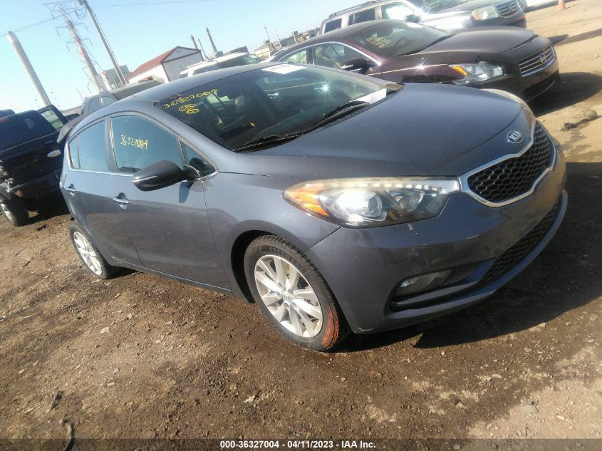 2015 KIA FORTE 5-DOOR EX - KNAFX5A8XF5298475