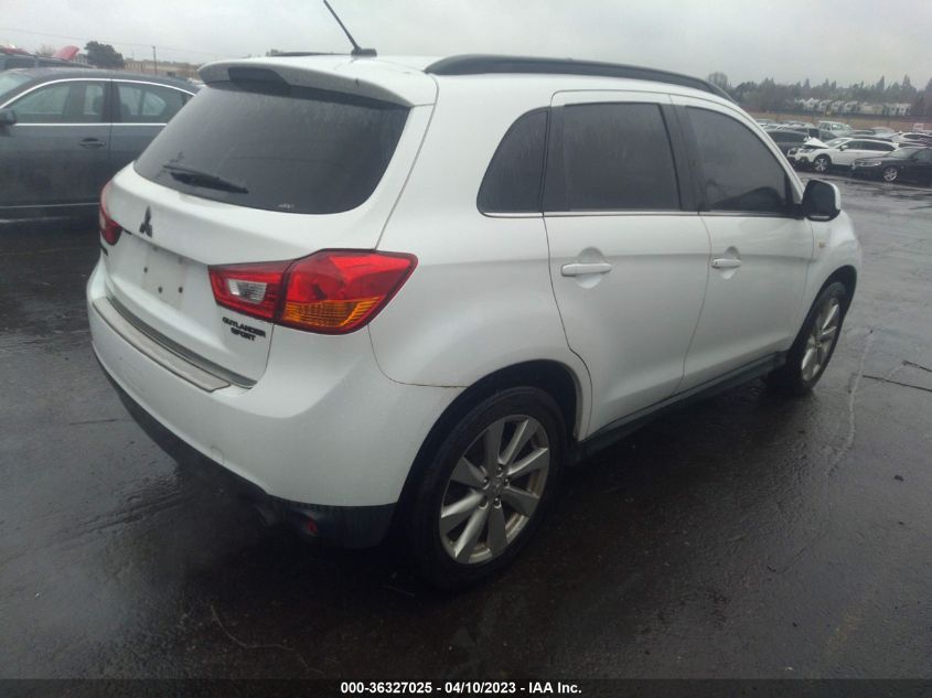2014 MITSUBISHI OUTLANDER SPORT SE - 4A4AR4AU5EE013252