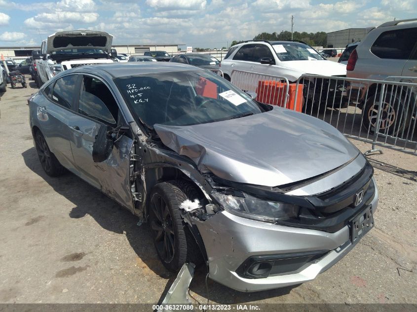 2019 HONDA CIVIC SEDAN SPORT - 19XFC2F87KE017219