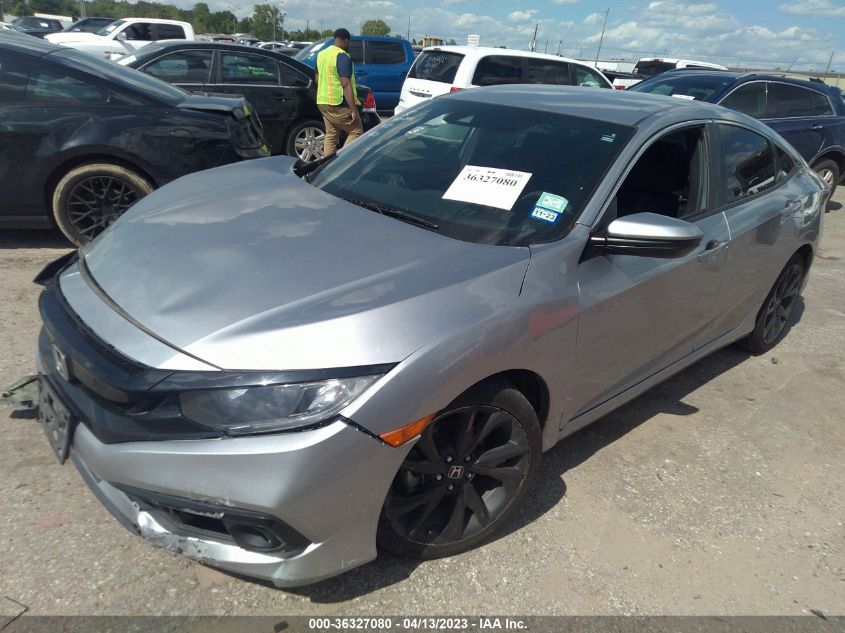 2019 HONDA CIVIC SEDAN SPORT - 19XFC2F87KE017219