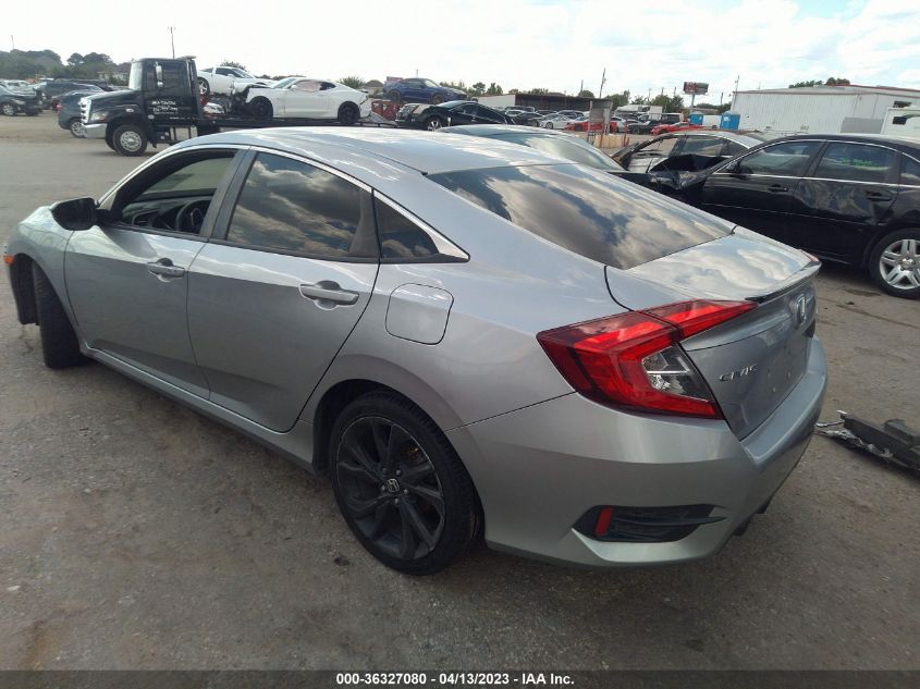 2019 HONDA CIVIC SEDAN SPORT - 19XFC2F87KE017219