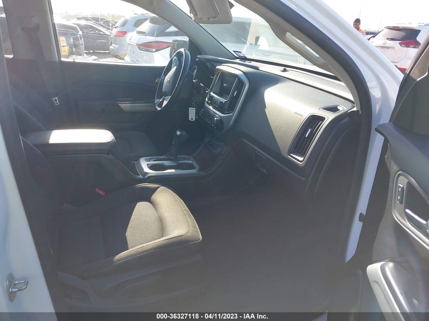 VIN 1GCGSCEN9M1143611 2021 CHEVROLET COLORADO 2WD LT
