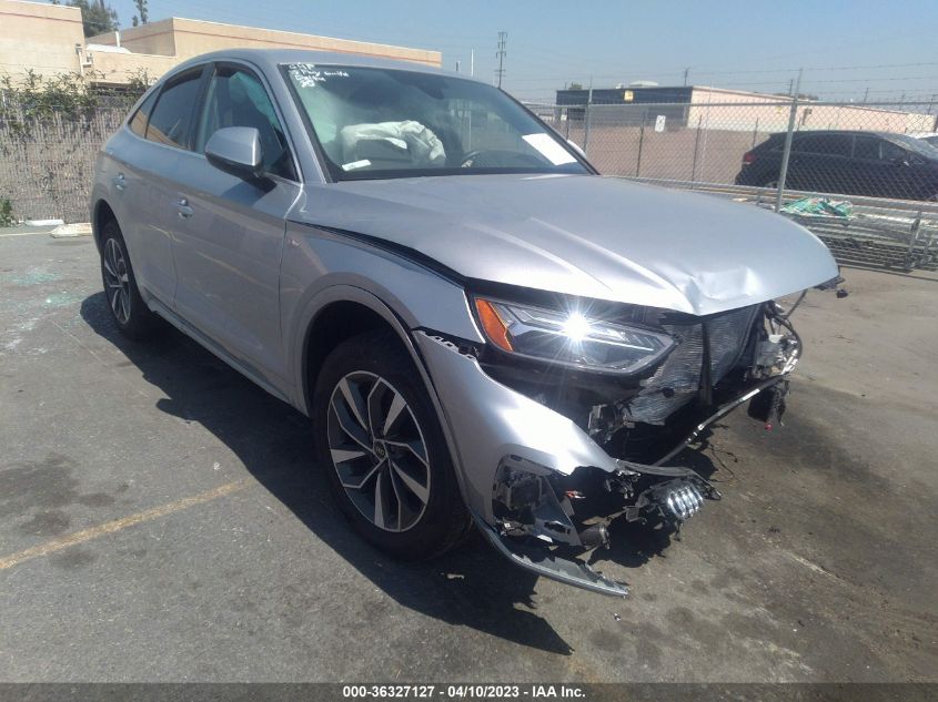 WA15AAFY7N2121538 AUDI Q5 SPORTBACK S LINE PREMIUM PLUS 2022