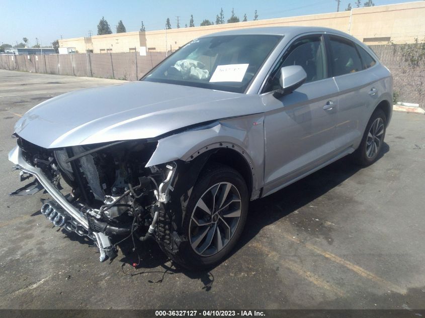 2022 AUDI Q5 SPORTBACK S LINE PREMIUM PLUS - WA15AAFY7N2121538