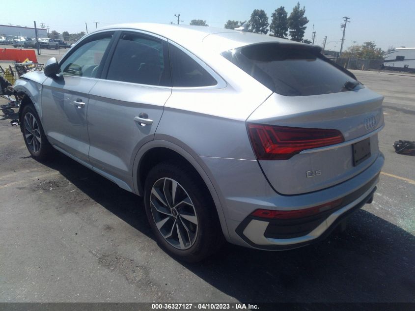 2022 AUDI Q5 SPORTBACK S LINE PREMIUM PLUS - WA15AAFY7N2121538