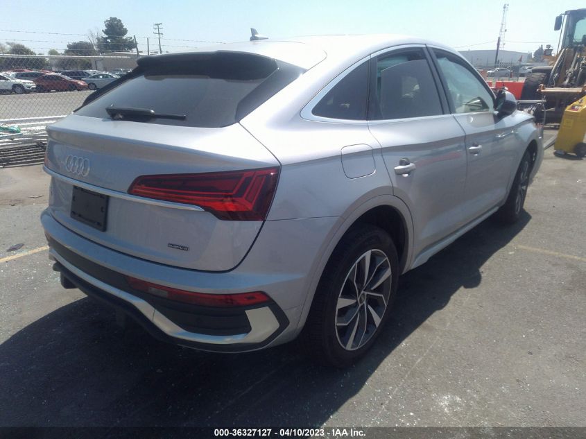 2022 AUDI Q5 SPORTBACK S LINE PREMIUM PLUS - WA15AAFY7N2121538