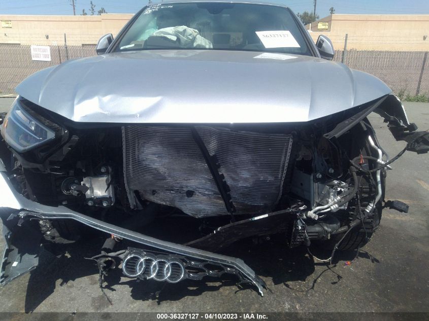 2022 AUDI Q5 SPORTBACK S LINE PREMIUM PLUS - WA15AAFY7N2121538
