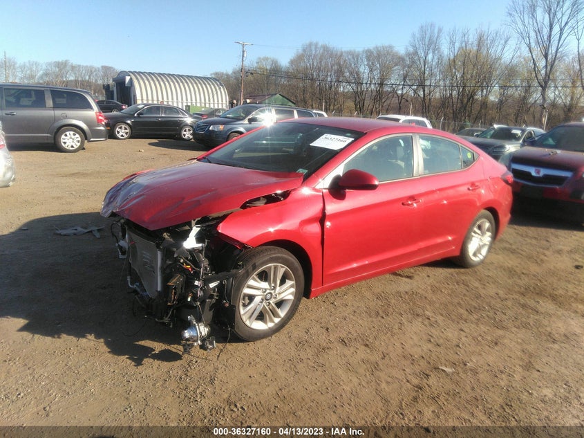 VIN 5NPD84LF2LH501688 2020 HYUNDAI ELANTRA SEL