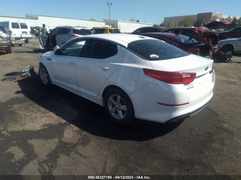 2015 KIA OPTIMA LX - 5XXGM4A71FG375621