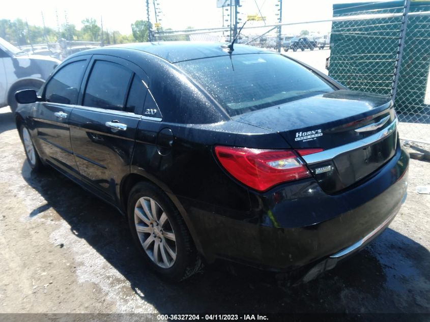 2013 CHRYSLER 200 LIMITED - 1C3CCBCG0DN567640
