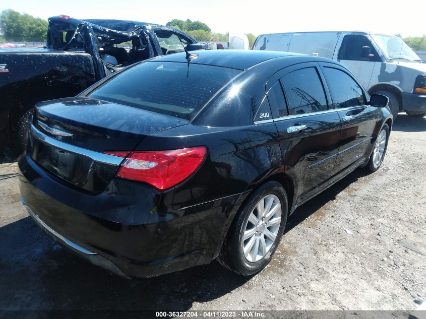 2013 CHRYSLER 200 LIMITED - 1C3CCBCG0DN567640