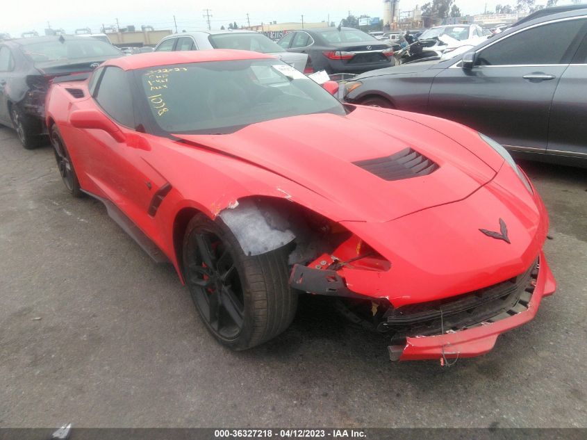 2019 CHEVROLET CORVETTE 1LT - 1G1YB2D72K5121028