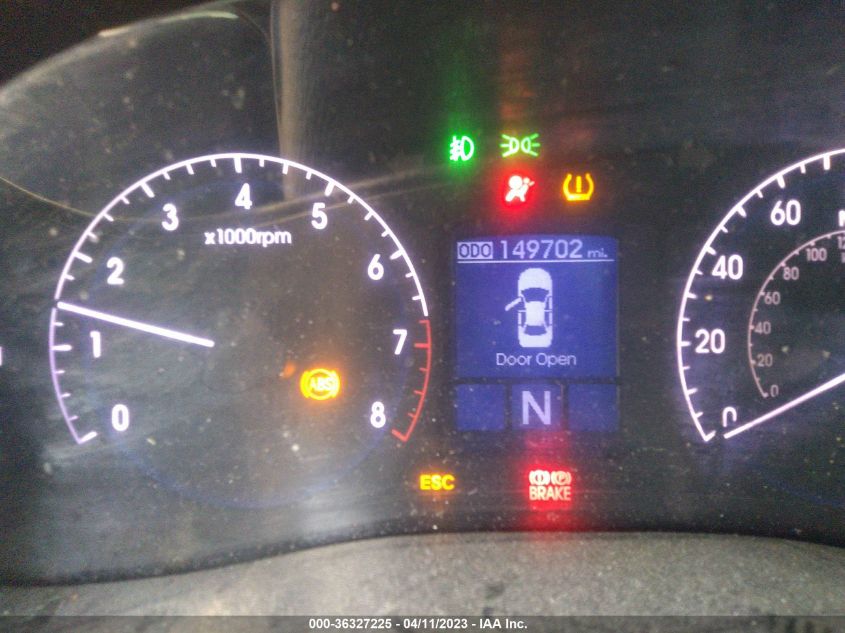 2013 HYUNDAI GENESIS 3.8L - KMHGC4DD3DU251115