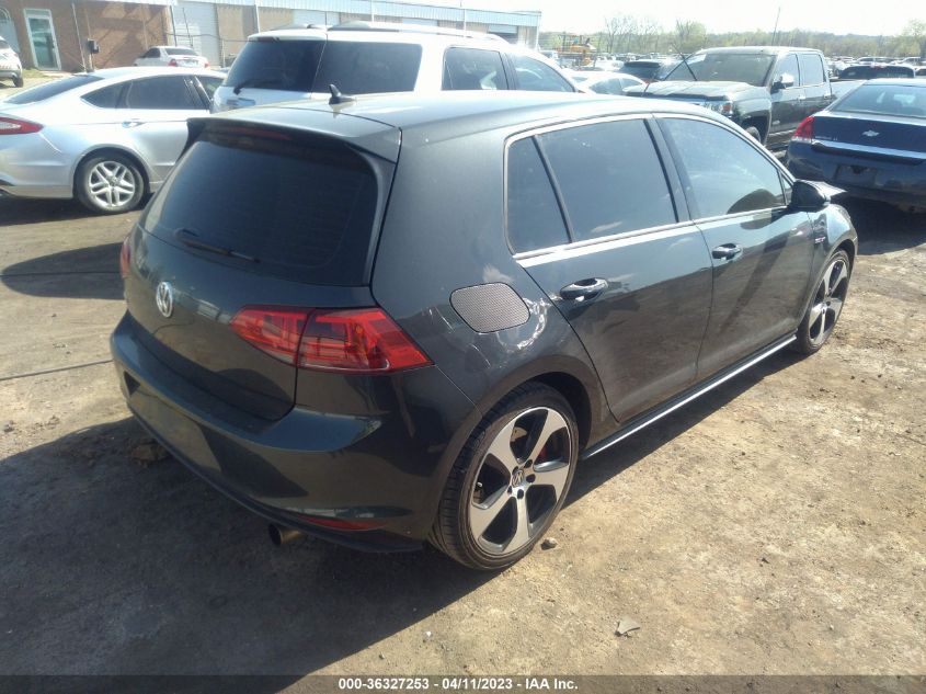 2017 VOLKSWAGEN GOLF GTI S/SE/AUTOBAHN/SPORT - 3VW447AU0HM055103