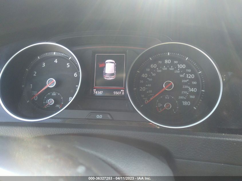 2017 VOLKSWAGEN GOLF GTI S/SE/AUTOBAHN/SPORT - 3VW447AU0HM055103