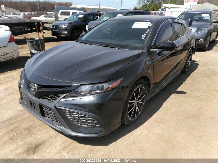 VIN 4T1G11BK6MU030663 2021 TOYOTA CAMRY no.2