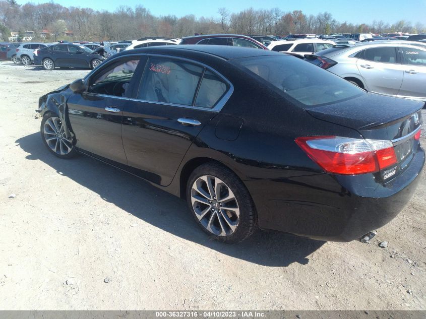 2014 HONDA ACCORD SEDAN SPORT - 1HGCR2F50EA243019