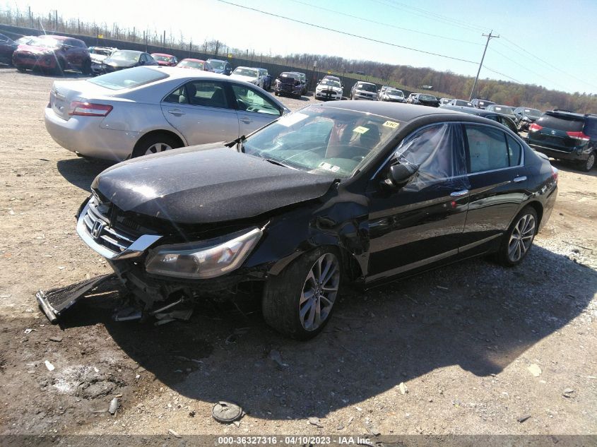 2014 HONDA ACCORD SEDAN SPORT - 1HGCR2F50EA243019