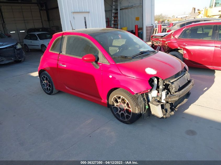 2013 FIAT 500 TURBO - 3C3CFFHH5DT543222