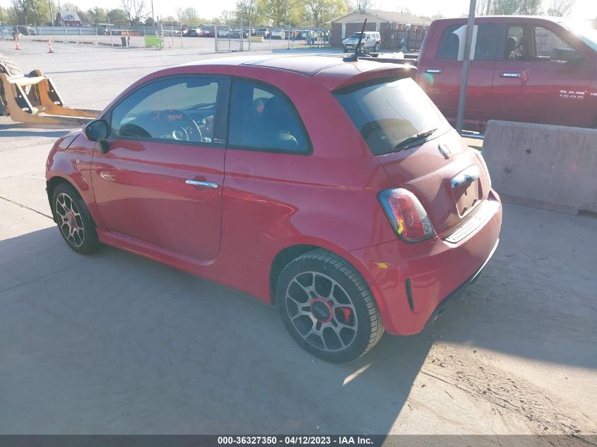2013 FIAT 500 TURBO - 3C3CFFHH5DT543222