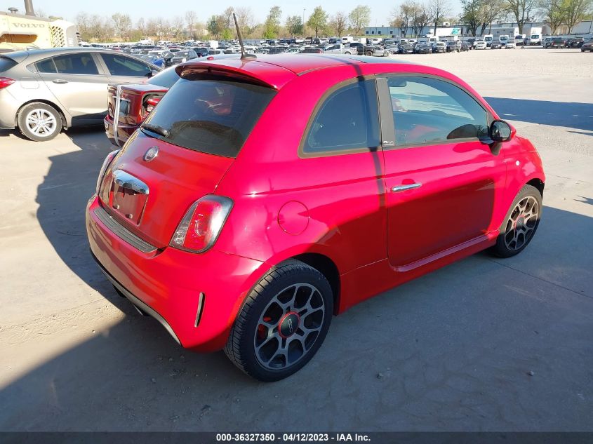 2013 FIAT 500 TURBO - 3C3CFFHH5DT543222