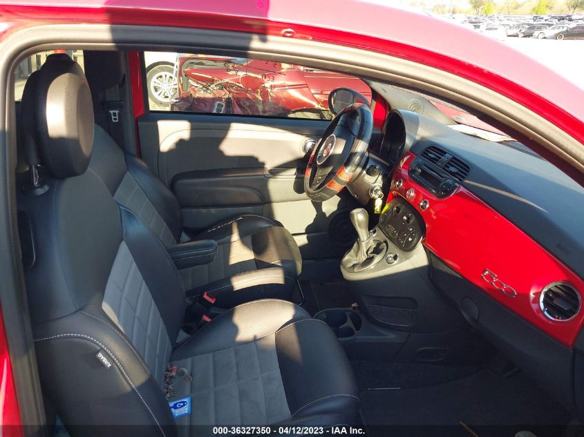 2013 FIAT 500 TURBO - 3C3CFFHH5DT543222