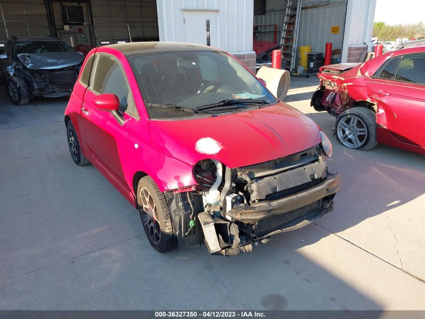 2013 FIAT 500 TURBO - 3C3CFFHH5DT543222