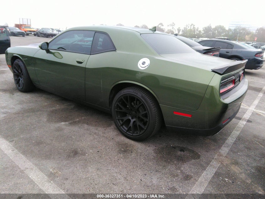 VIN 2C3CDZAG1JH287075 2018 DODGE CHALLENGER SXT