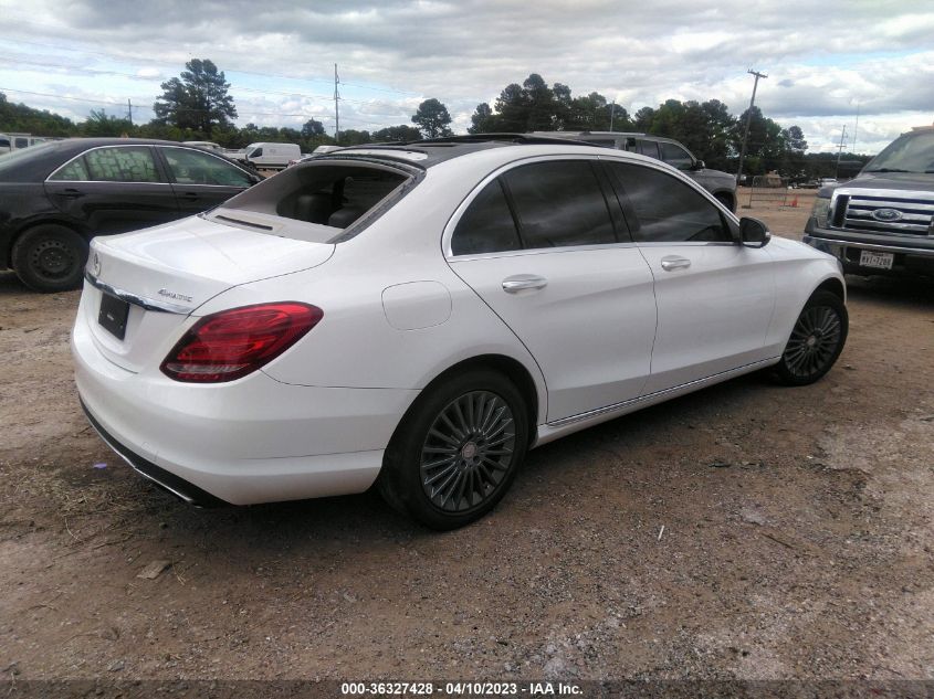 2015 MERCEDES-BENZ C-CLASS C 300 - 55SWF4KB3FU032044