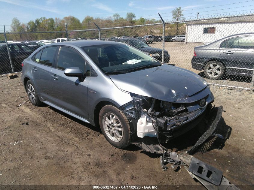 2021 TOYOTA COROLLA HYBRID LE - JTDEAMDE5MJ028117